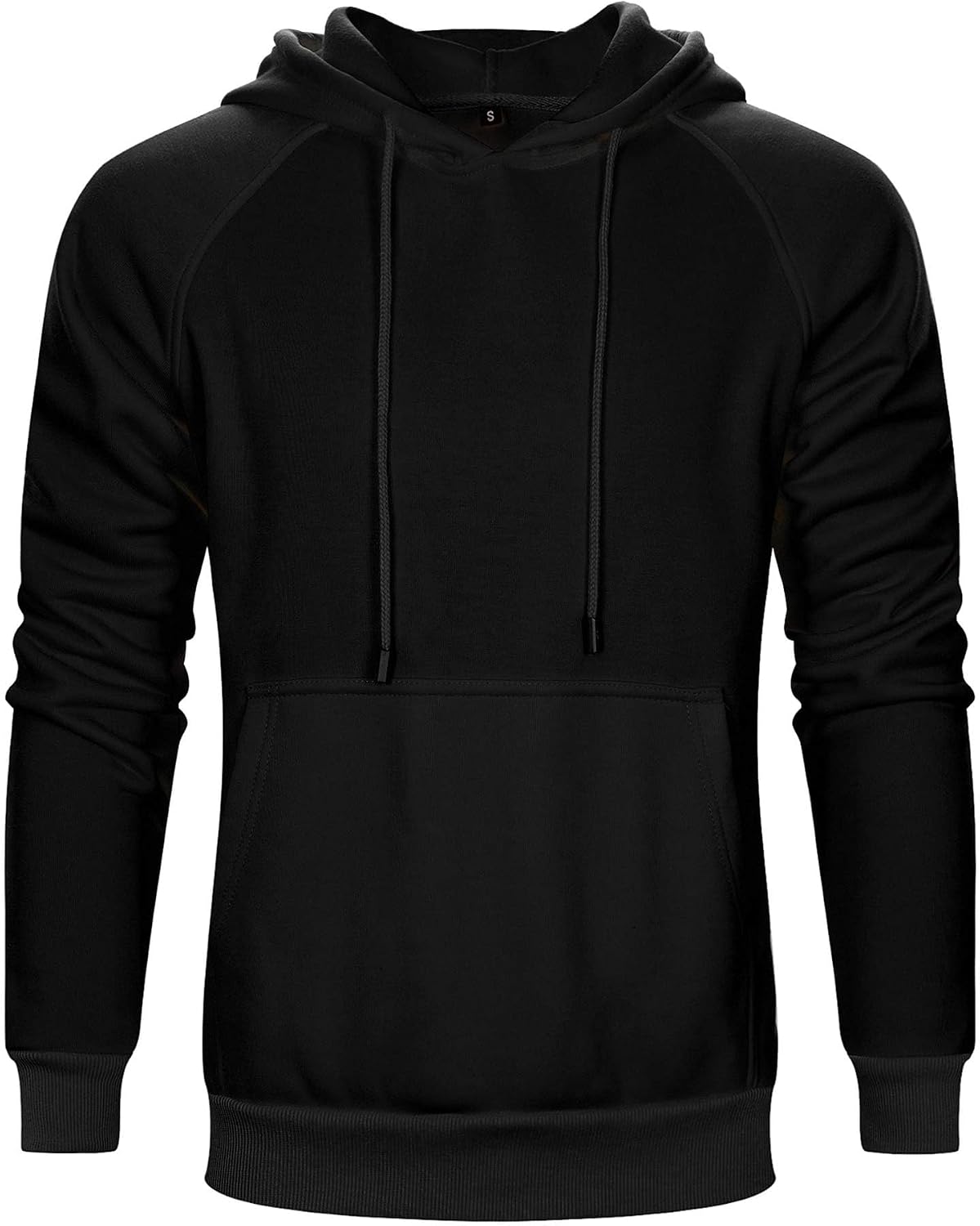 TOLOER Pullover Hoodie Men Blend Fleece Long Sleeve Sweatshirt with Kangaroo Pockets