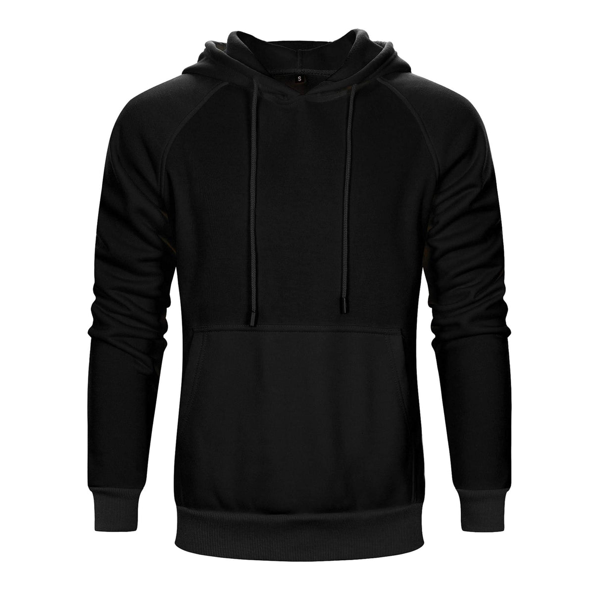 TOLOER Pullover Hoodie Men Blend Fleece Long Sleeve Sweatshirt with Kangaroo Pockets