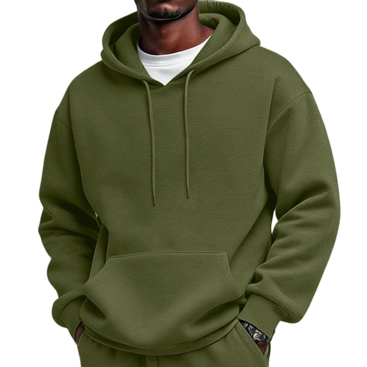 Oversized Hoodies for Men Casual Fleece Long Sleeve Hooded Sweatshirt
