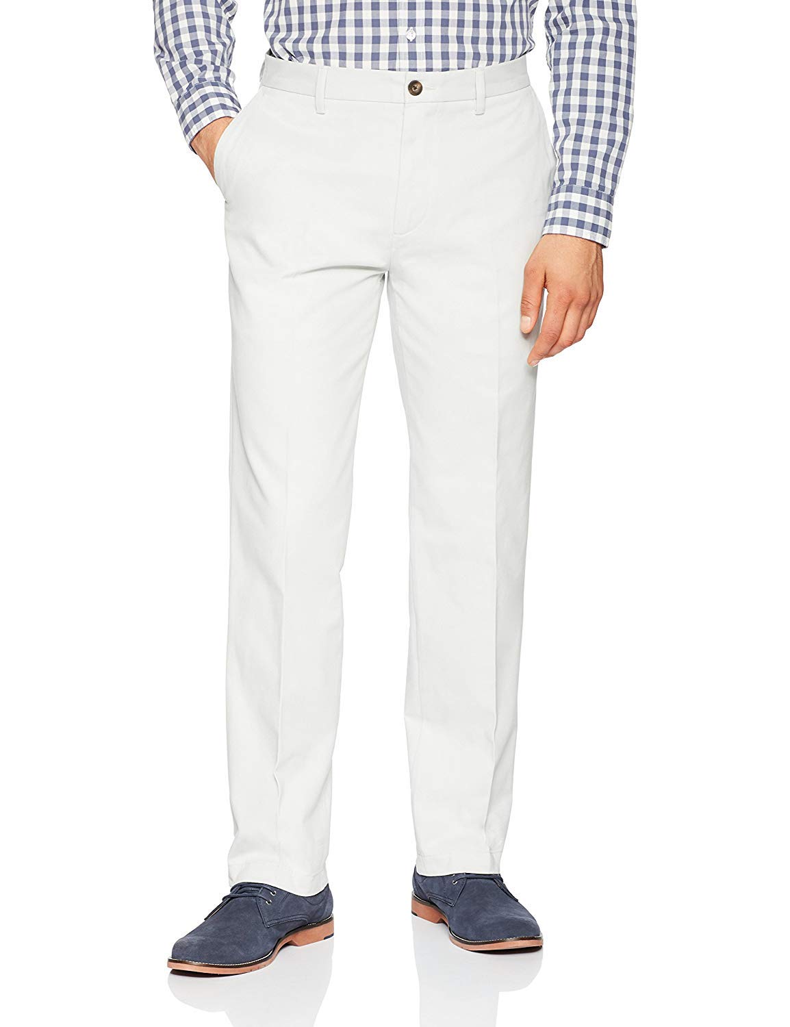 Amazon Essentials Men's Classic-Fit Wrinkle-Resistant Flat-Front Chino Pant (Available in Big & Tall)