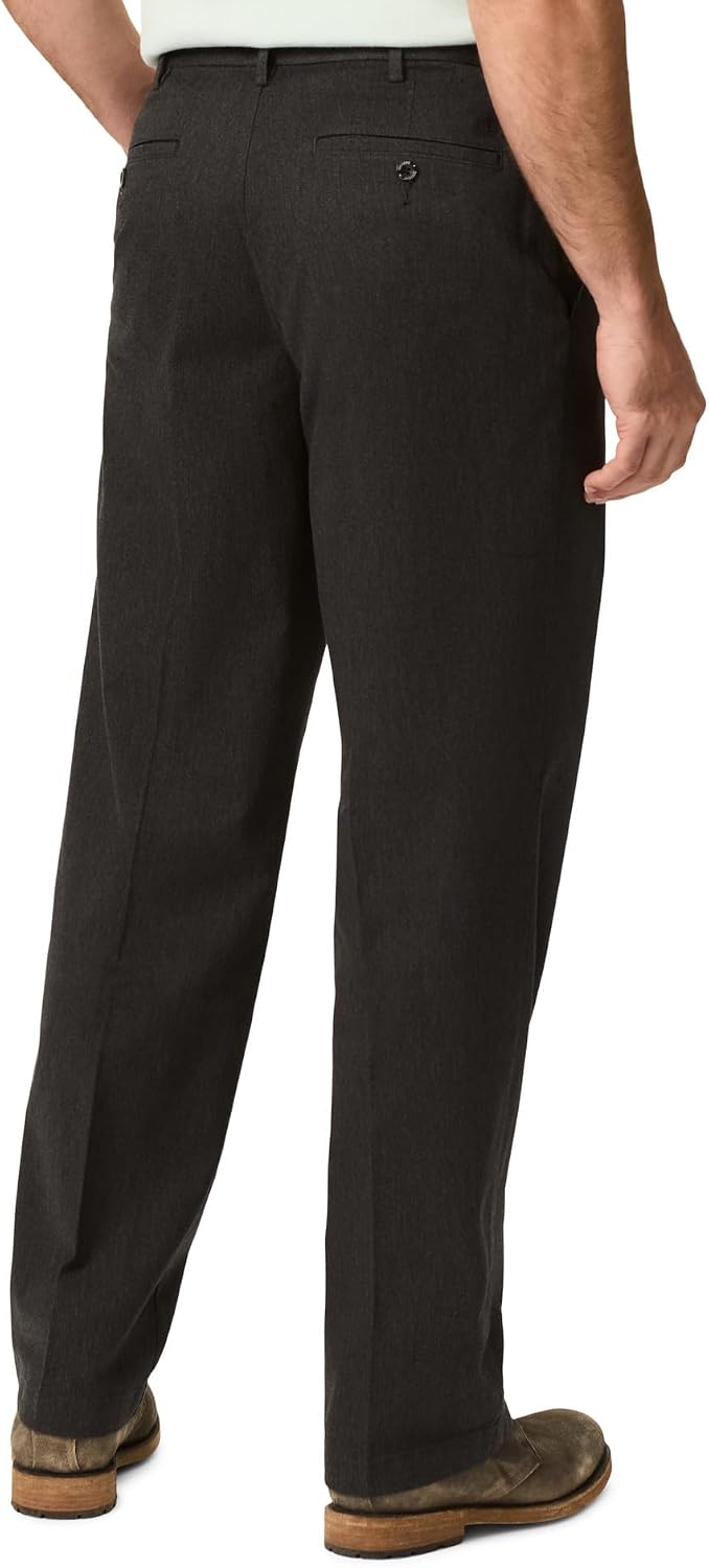 Dockers Men's Comfort Khaki Stretch Relaxed-fit Flat-Front Pant