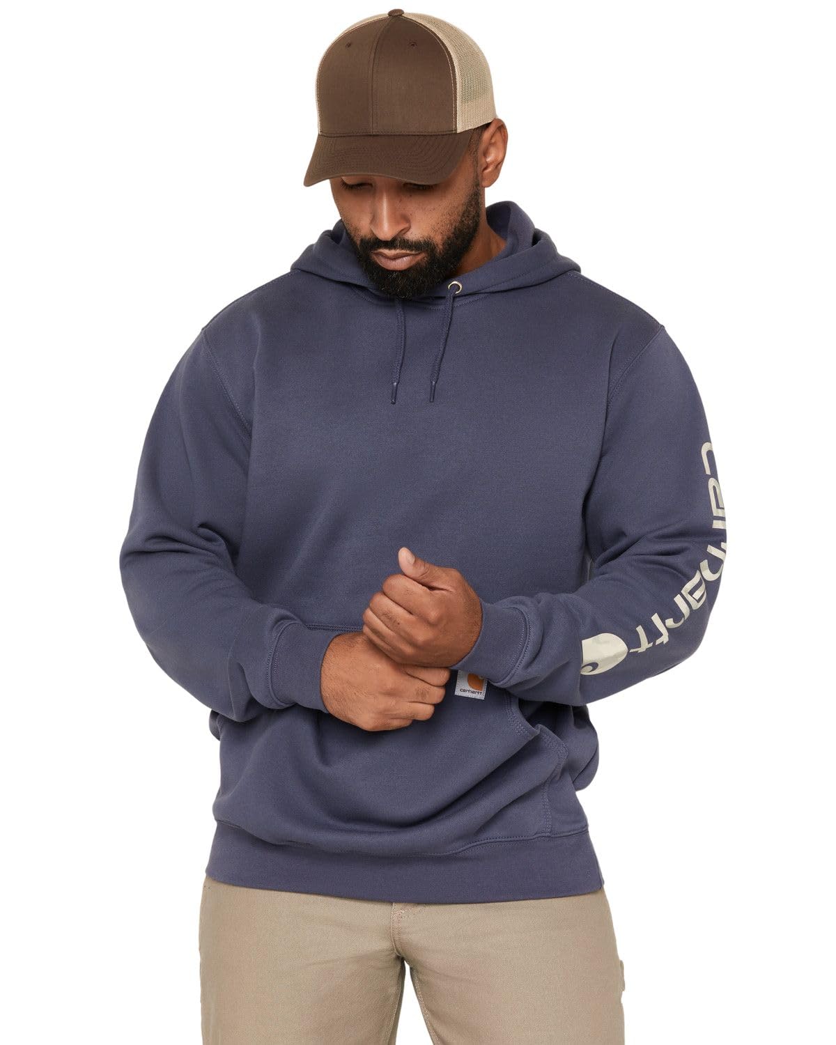 Carhartt Men's Iconic K288 Logo Sweatshirt Closeout