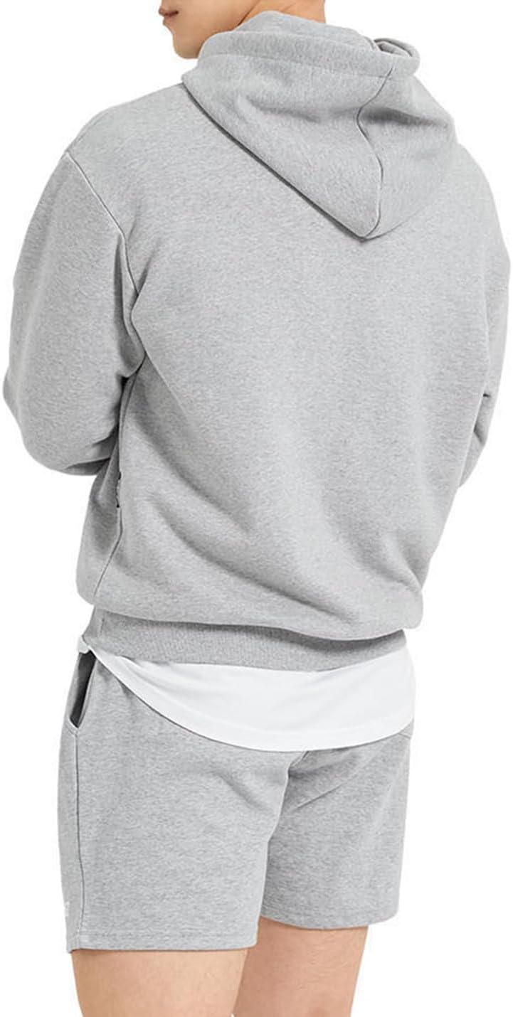 PAODIKUAI Men Hoodie Sweatshirt Loose Fit Fashion Pullover Hoodie Casual Long Sleeve Hooded Sweatshirt with Pocket