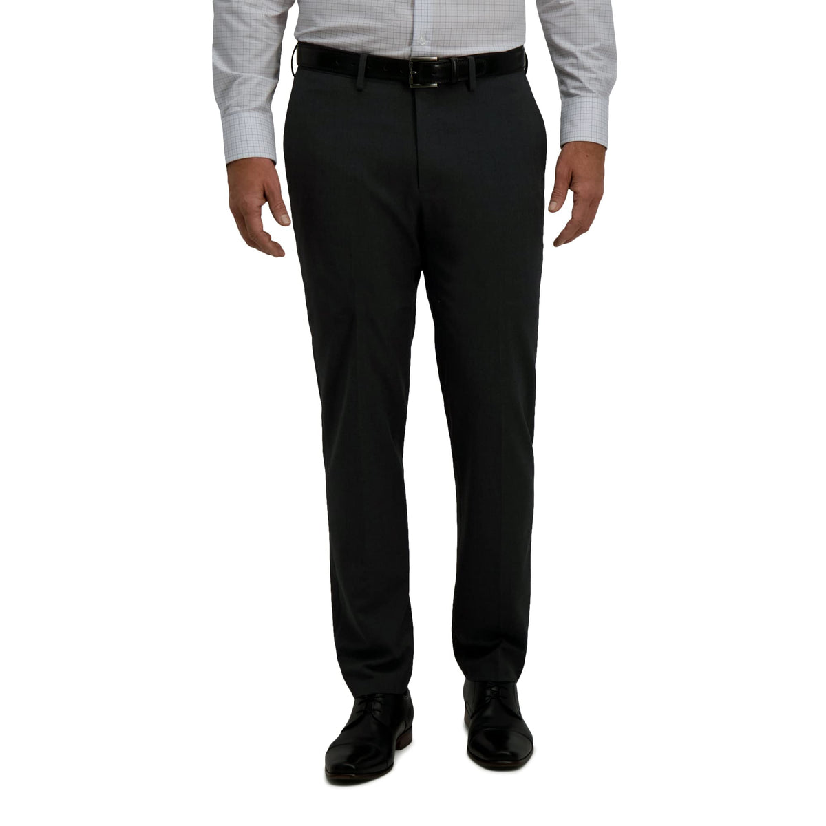 Haggar Men's Haggar Men’s Jmh 4-Way Stretch Slim Fit Flat Front Dress Pant