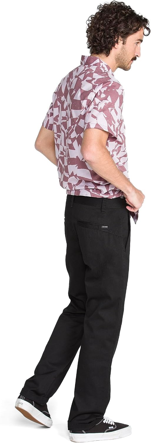 Volcom Men's V Monty Chino Pants– Casual Pants for Everyday Wear, Relaxed Fit, Durable Fabric