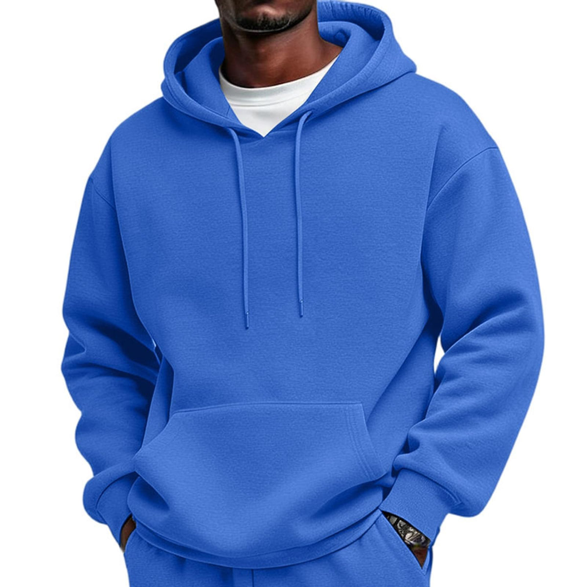 Oversized Hoodies for Men Casual Fleece Long Sleeve Hooded Sweatshirt