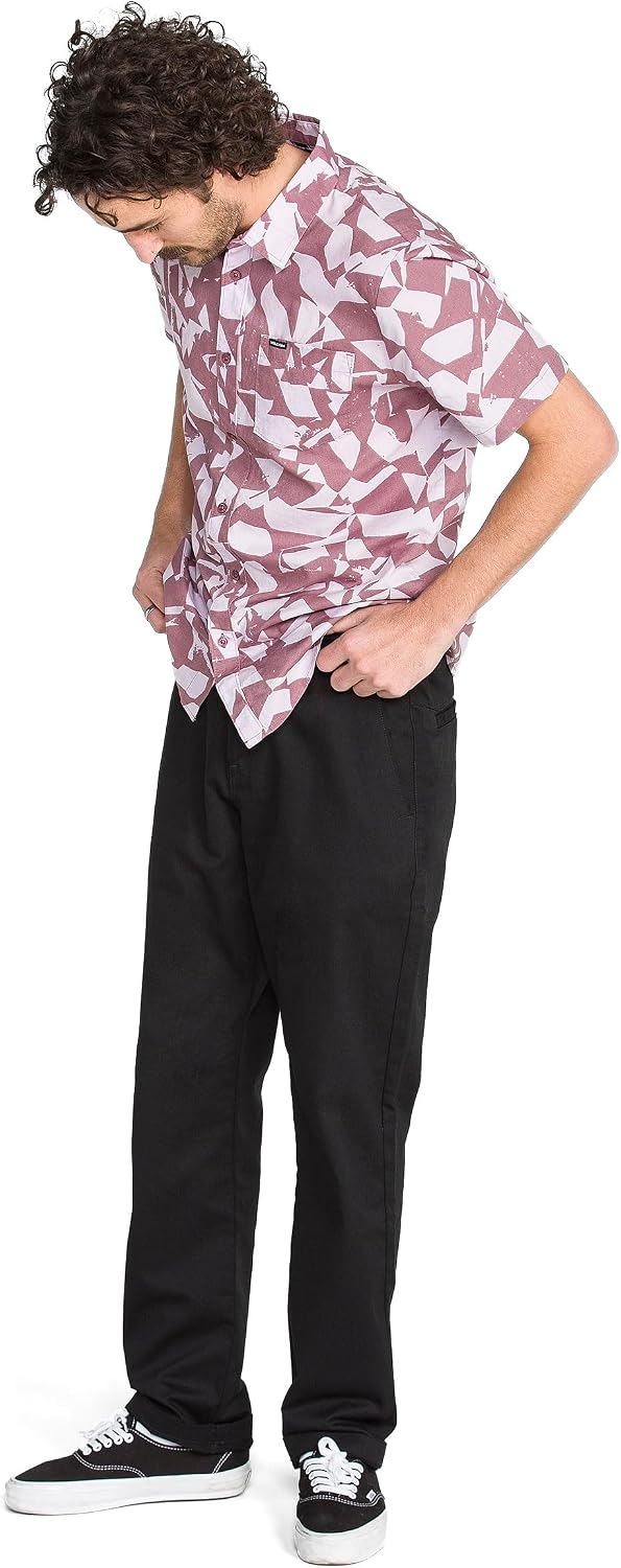 Volcom Men's V Monty Chino Pants– Casual Pants for Everyday Wear, Relaxed Fit, Durable Fabric