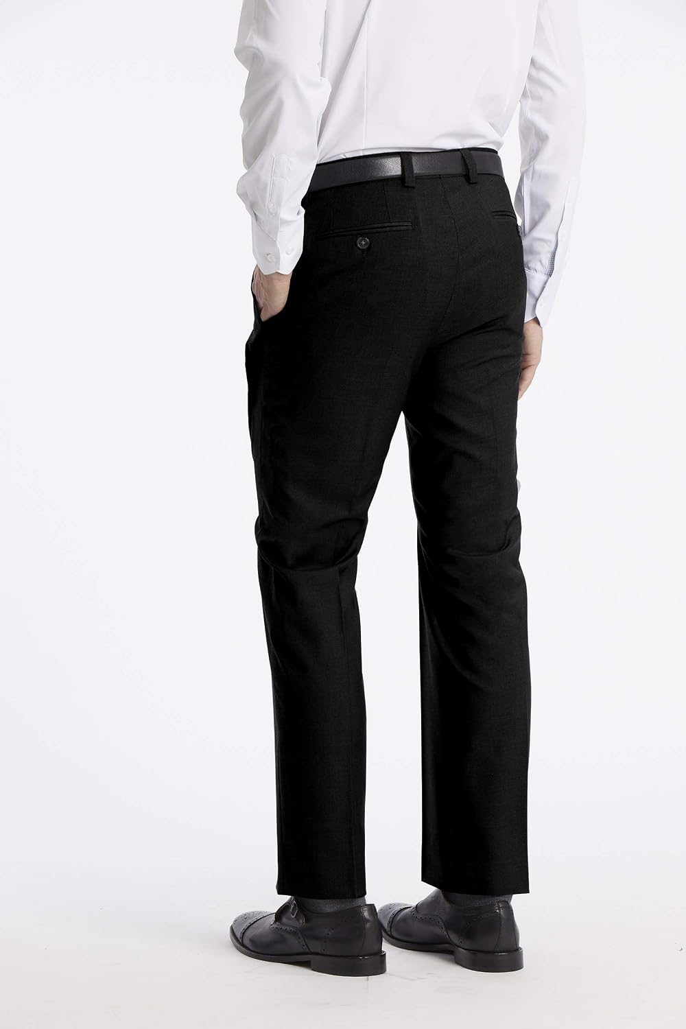 Calvin Klein Men's Modern Fit Dress Pants | Suit Pants for Men | Performance Stretch Fabric, Flat Front, Ready-to-Wear