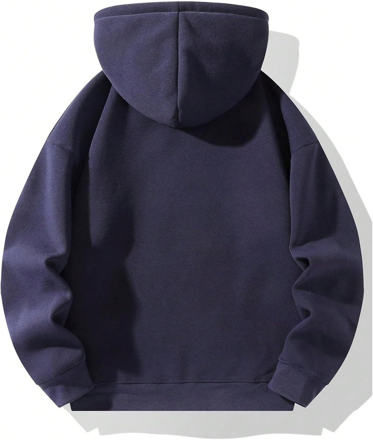 SOLY HUX Men's Quarter Zip Up Hoodies Long Sleeve Drop Shoulder Sweatshirt
