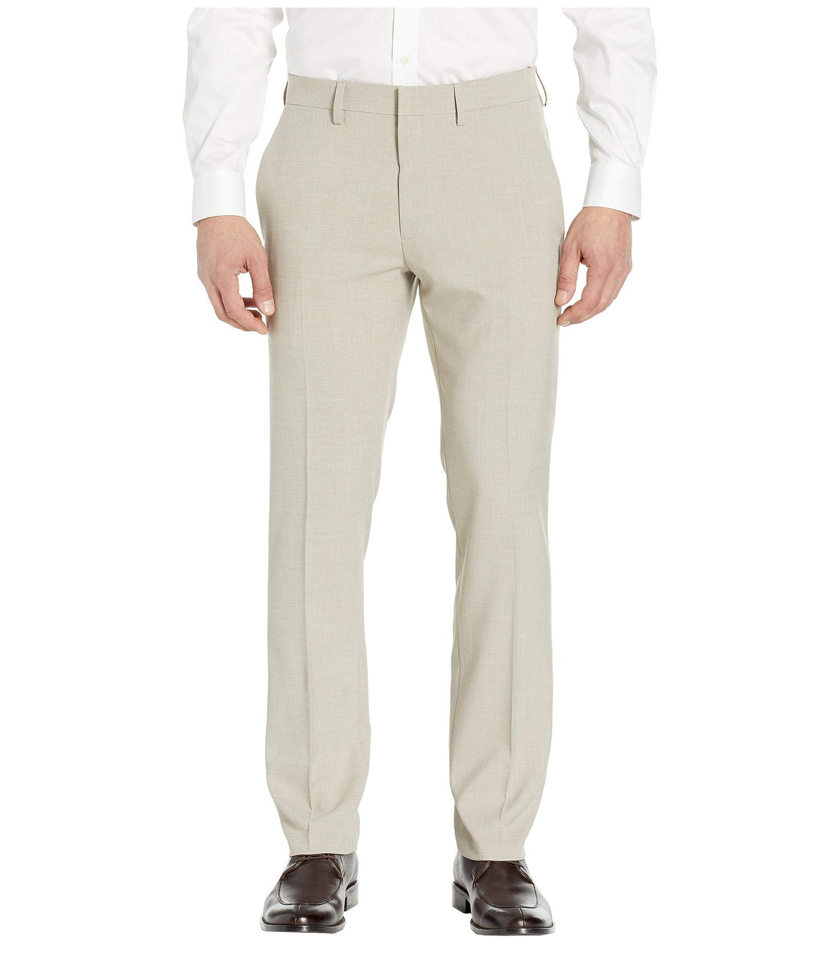 Kenneth Cole Reaction Men's Stretch Weave Slim Fit Dress Pant