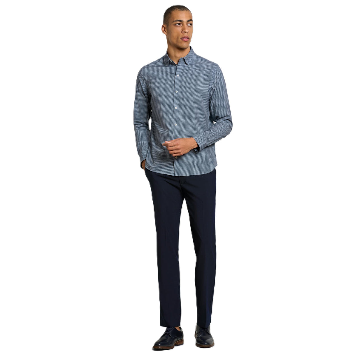 Van Heusen Men's Flex Flat Front Straight Fit Pant