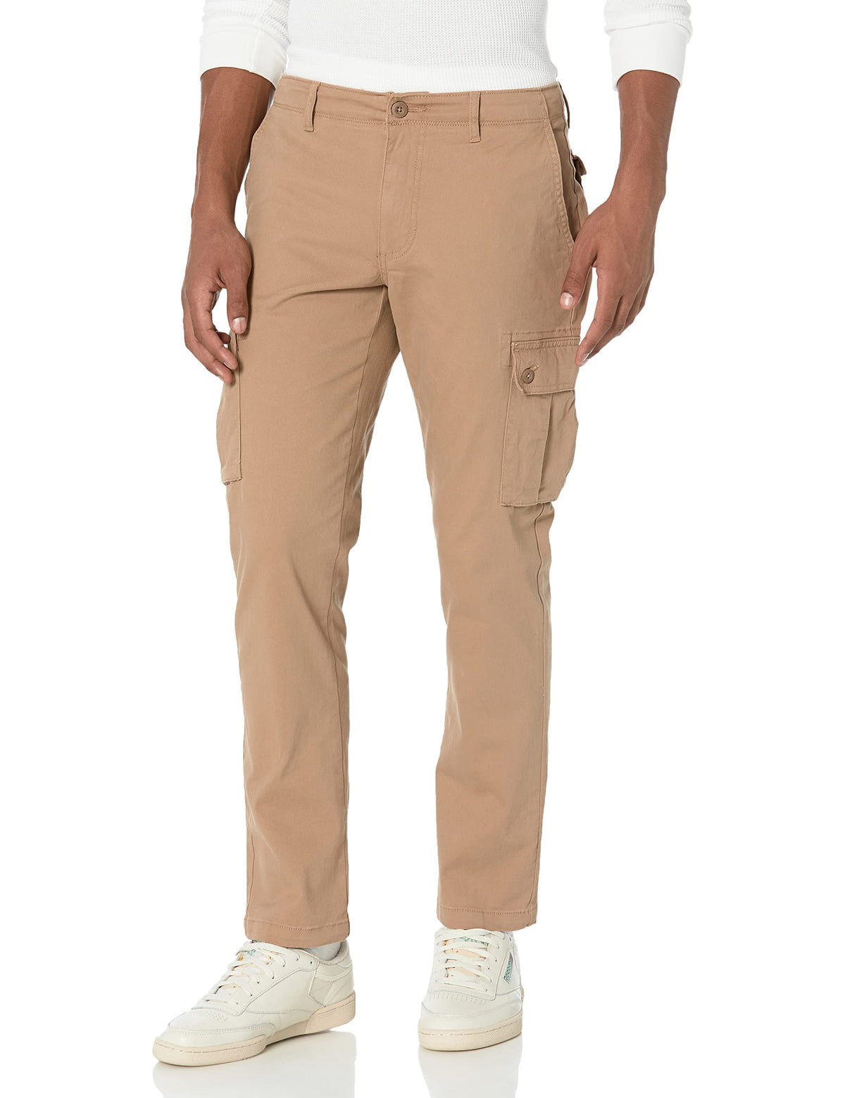 Amazon Essentials Men's Slim-Fit Stretch Cargo Pants with Tapered Leg