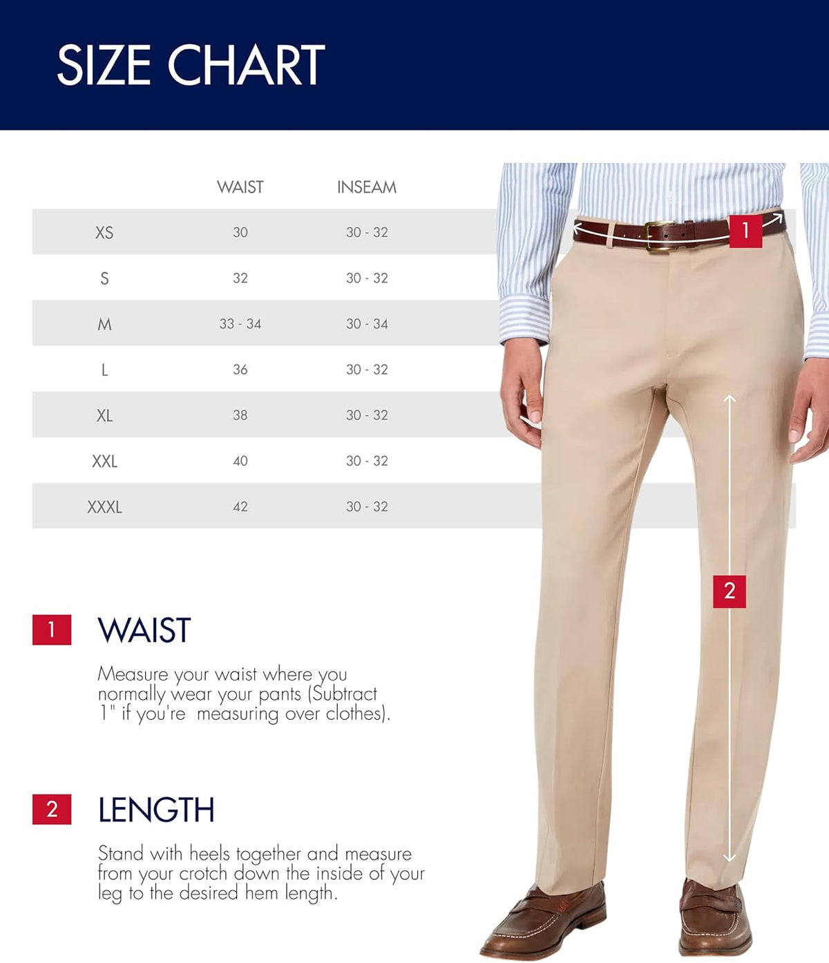 Tommy Hilfiger Men's Modern-Fit Comfort Stretch Performance Pant
