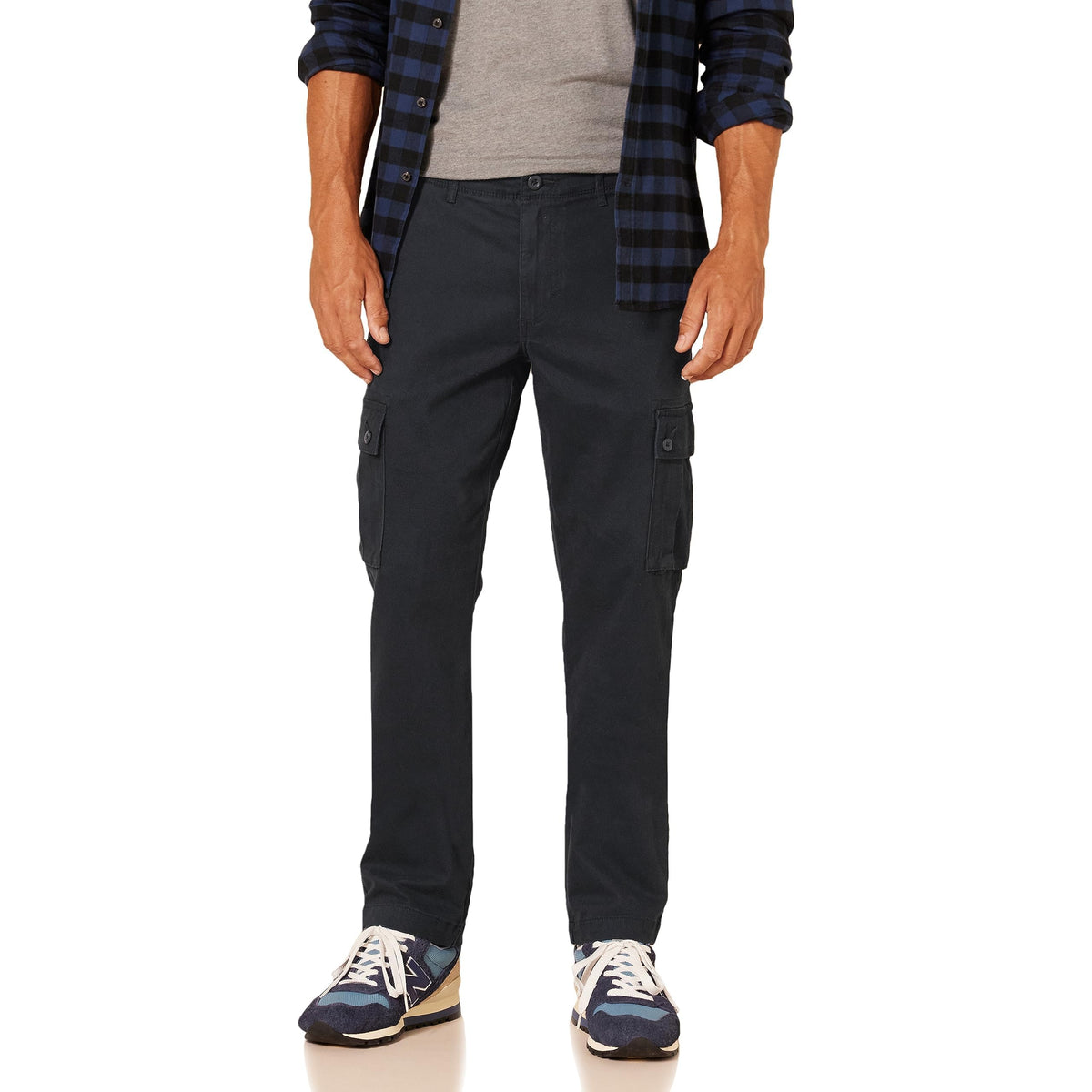 Amazon Essentials Men's Slim-Fit Stretch Cargo Pants with Tapered Leg