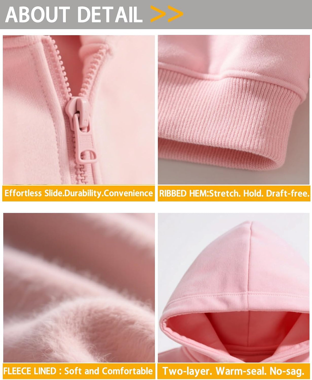 Men's Hoodie Quarter Zip Pullover Sweatshirts Fleece Hoodies Casual Long Sleeve Athletic Hooded Sweat Shirt for Men