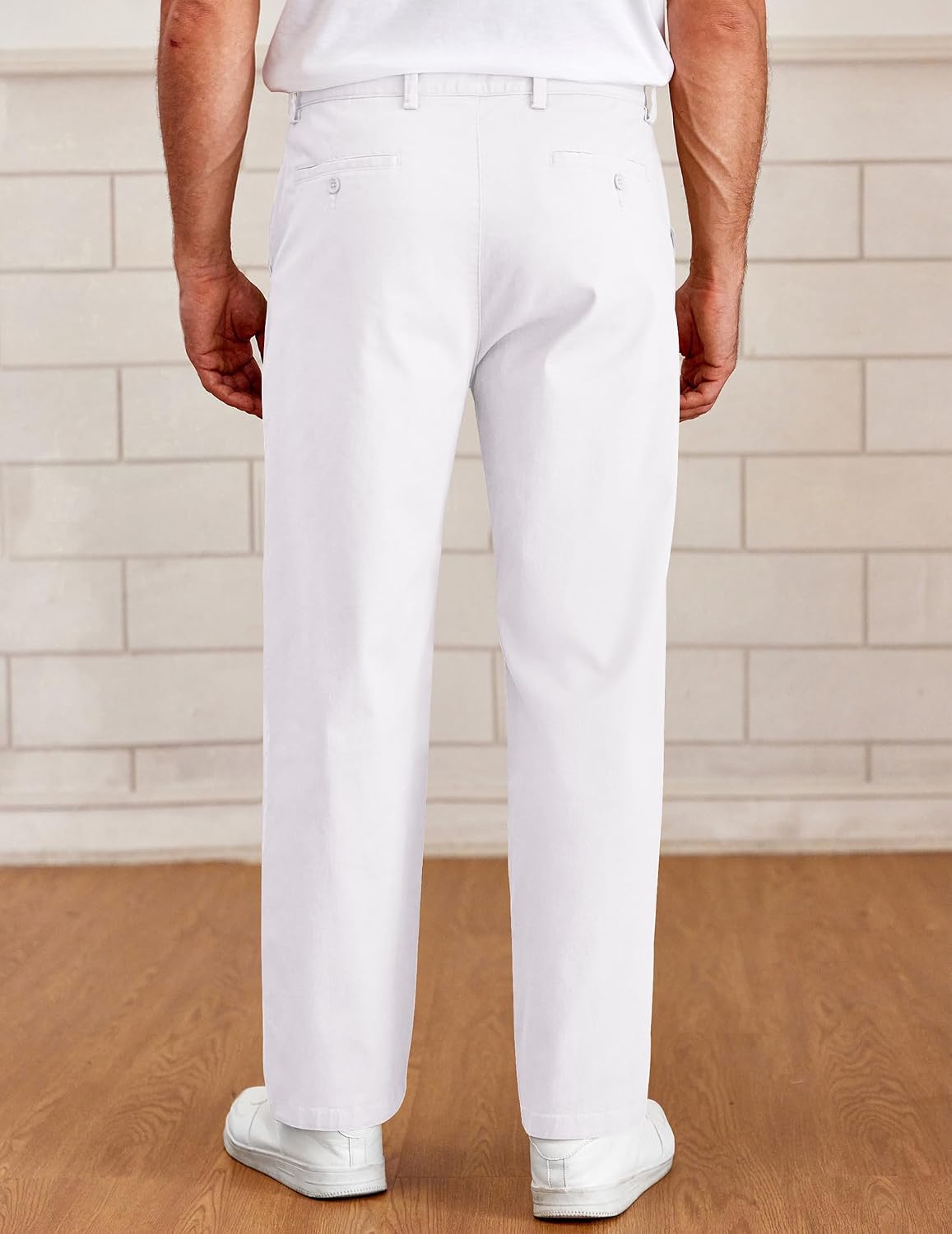 COOFANDY Men's Casual Chinos Pants Classic Stretch Relaxed Fit Khaki Pants