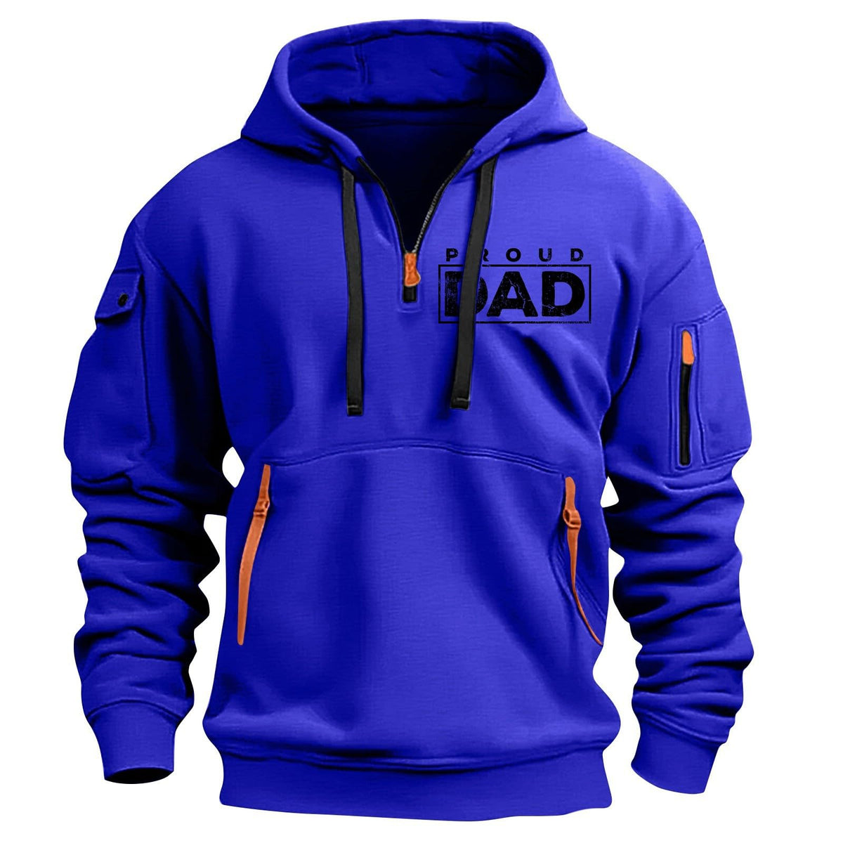 Mens Hoodies Quarter Zip Pullover Tactical Hoodie for Men Sweatshirt