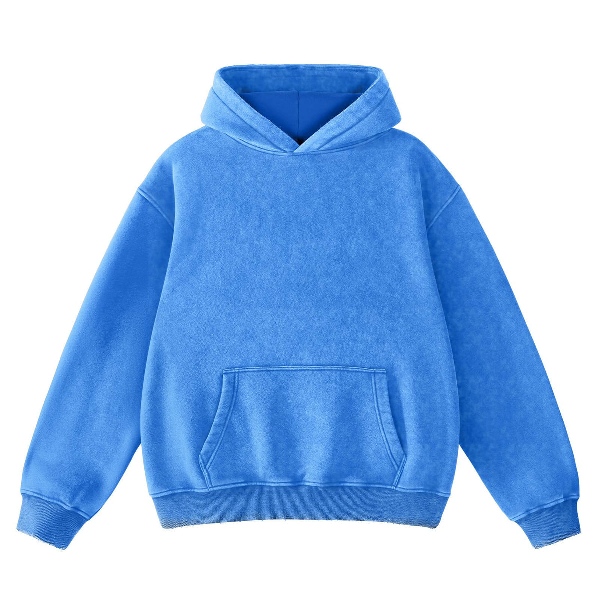 FAIABLE Mens Hoodies Oversized Unisex Acid Wash Hoodie Heavyweight Fleece Vintage Cotton Sweatshirt Men Women Streetwear