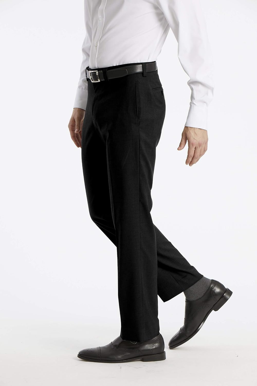 Calvin Klein Men's Modern Fit Dress Pants | Suit Pants for Men | Performance Stretch Fabric, Flat Front, Ready-to-Wear