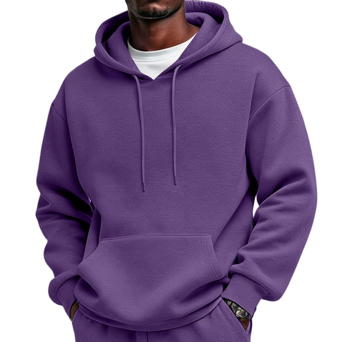 Oversized Hoodies for Men Casual Fleece Long Sleeve Hooded Sweatshirt