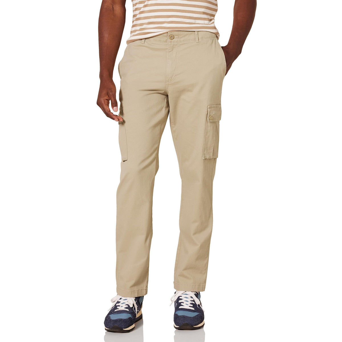 Amazon Essentials Men's Slim-Fit Stretch Cargo Pants with Tapered Leg