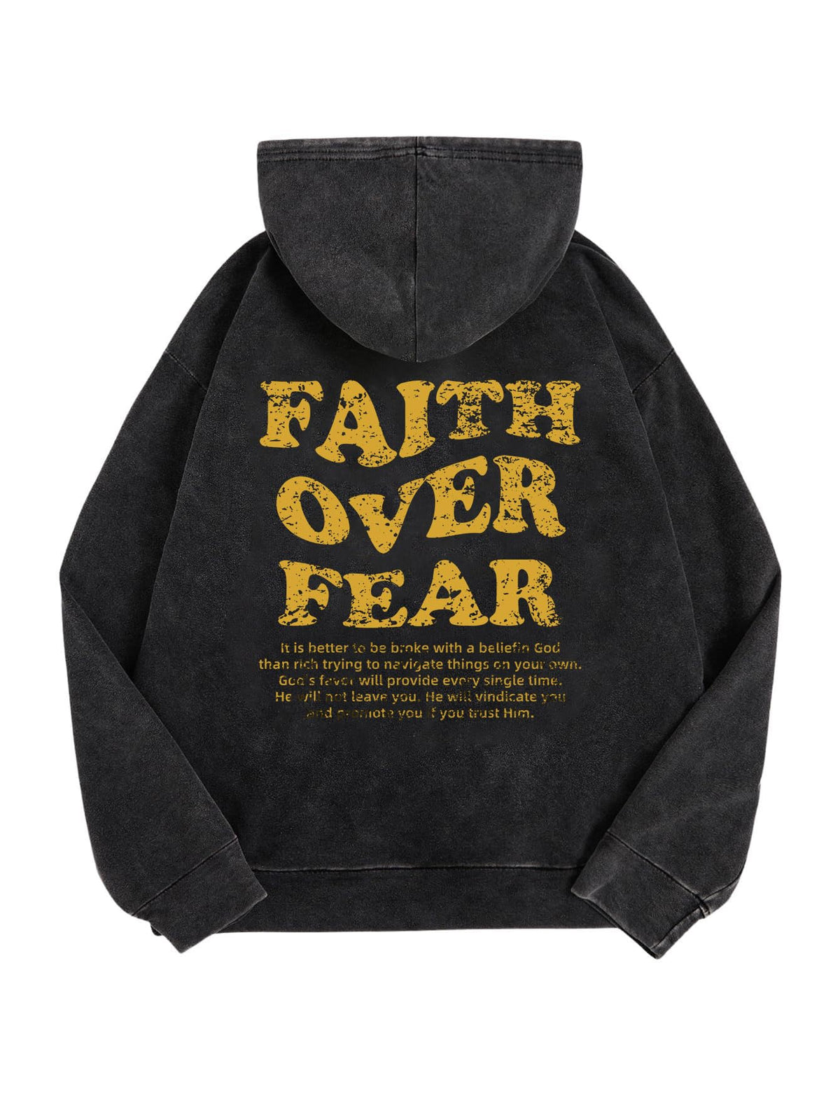 WDIRARA Men's Y2k Graphic Distressed Hoodie Vintage Hooded Sweatshirt