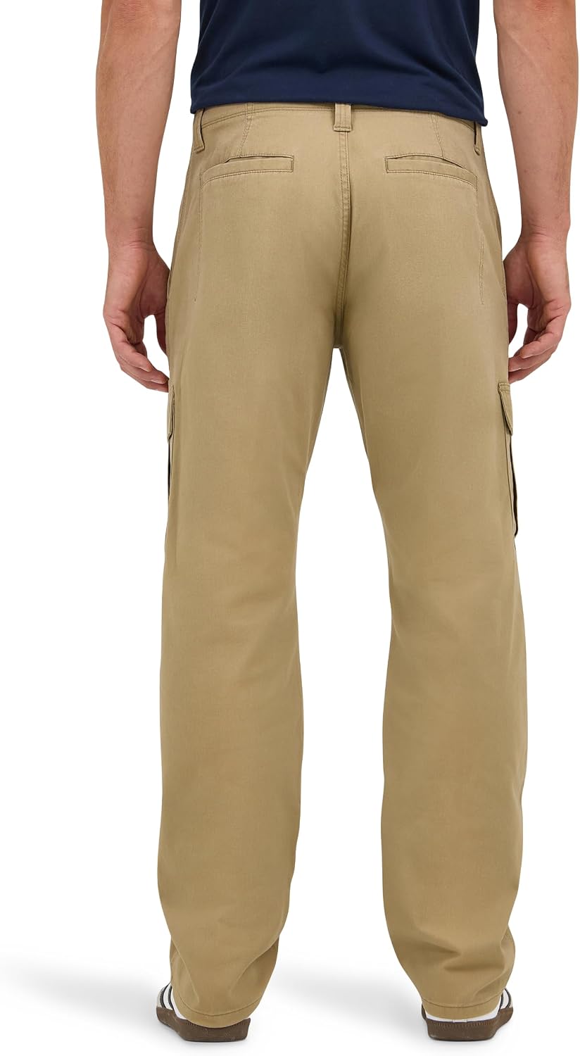 Wrangler Authentics Men's Relaxed Fit Stretch Cargo Pant