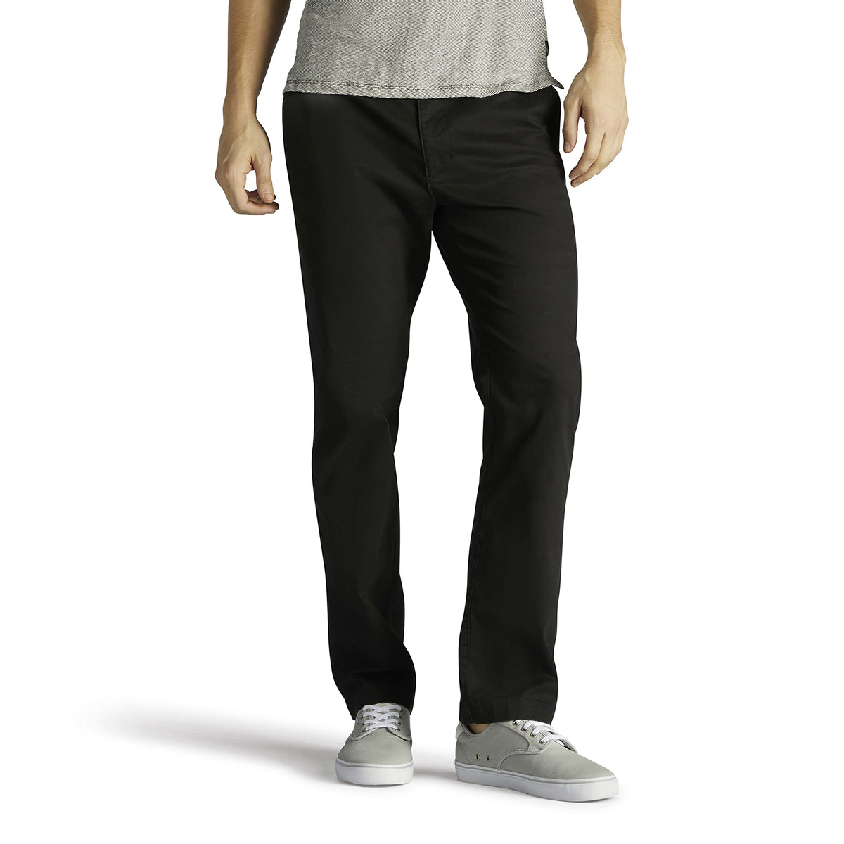Lee Men's Extreme Motion Flat Front Slim Straight Pant
