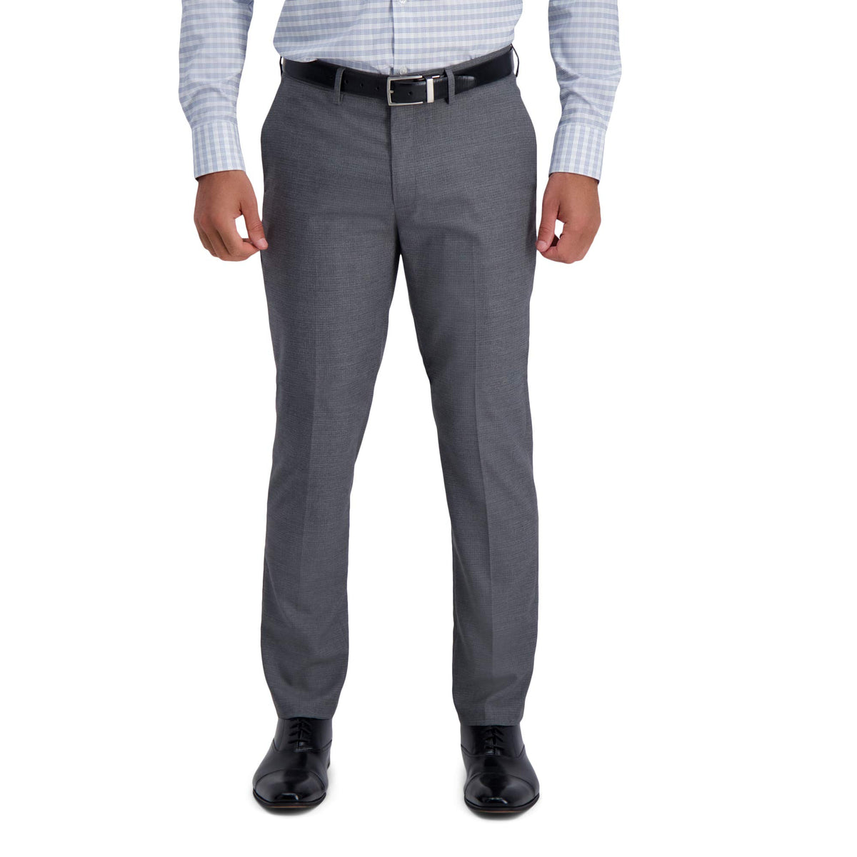 Haggar Men's Haggar Men’s Jmh 4-Way Stretch Slim Fit Flat Front Dress Pant