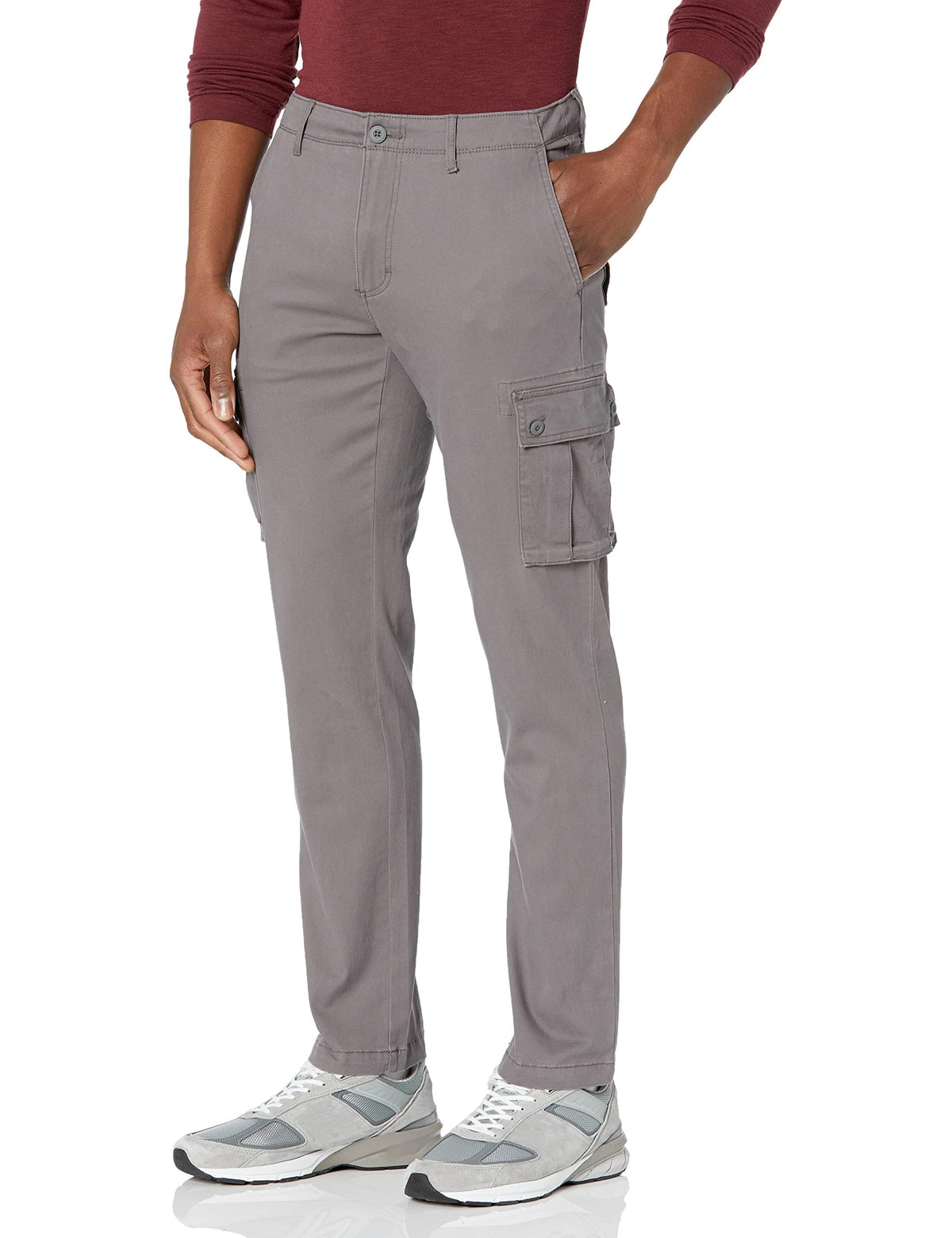 Amazon Essentials Men's Slim-Fit Stretch Cargo Pants with Tapered Leg