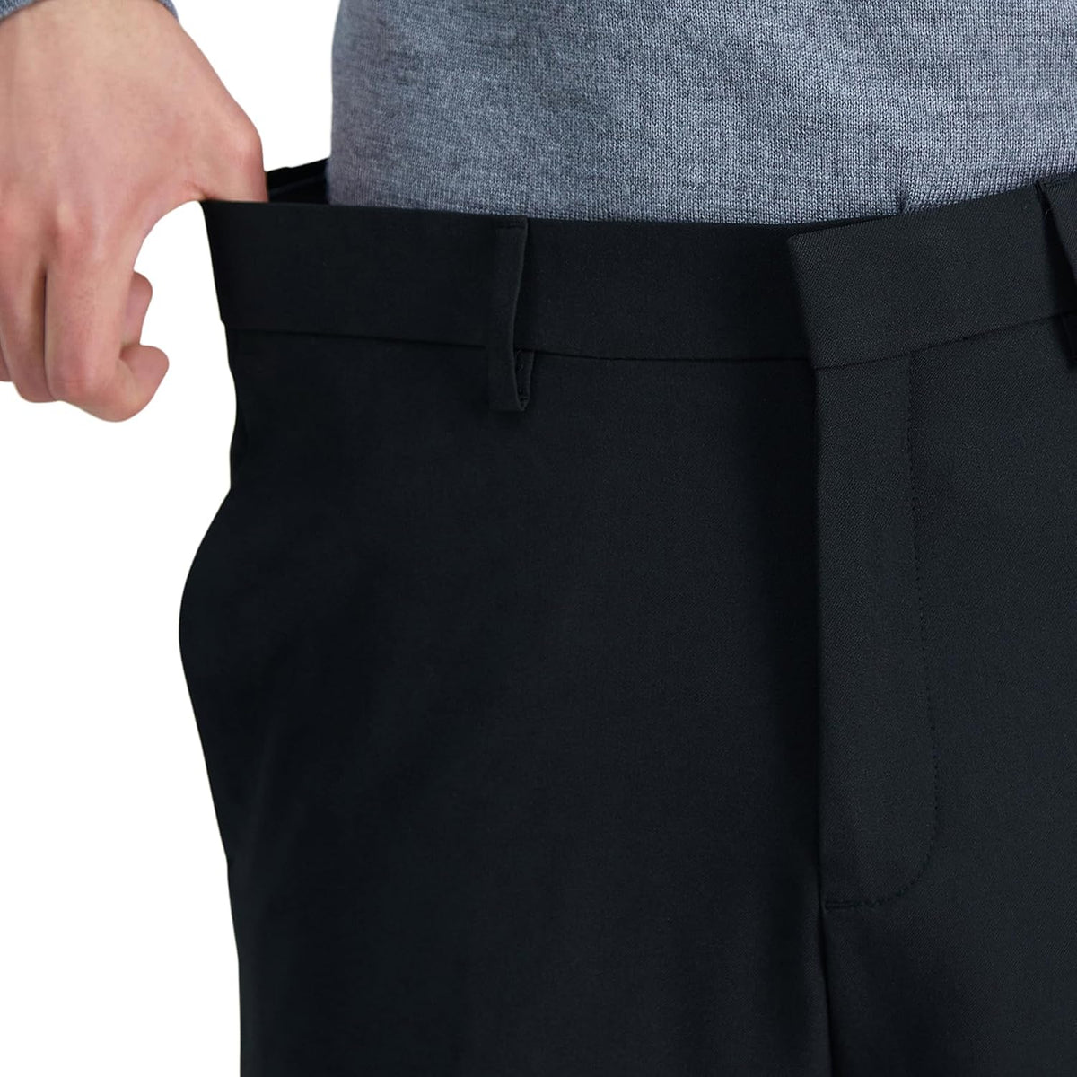 Haggar Men's Straight Fit Premium Comfort Dress Pant