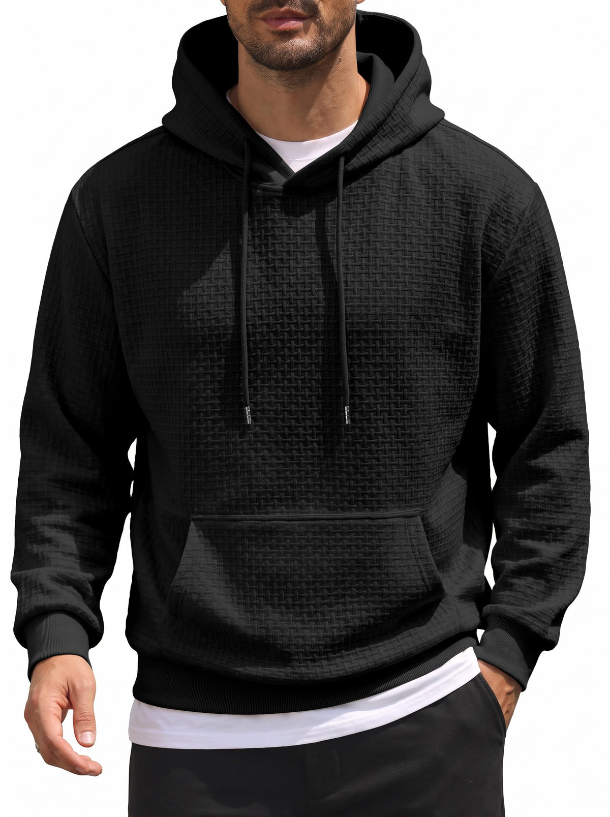 COOFANDY Men's Hoodie Pullover Casual Hooded Sweatshirt Kangaroo Pocket