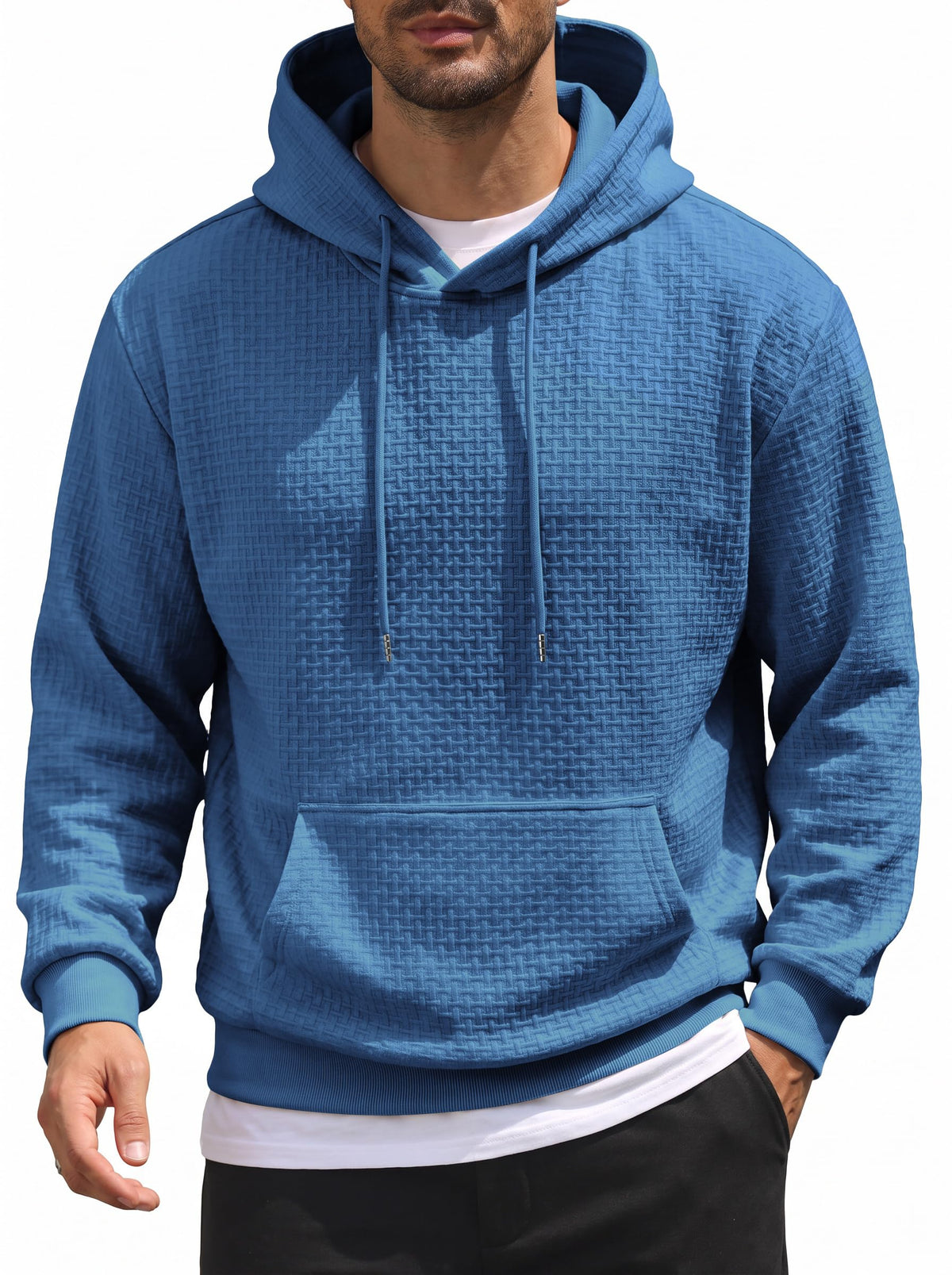 COOFANDY Men's Hoodie Pullover Casual Hooded Sweatshirt Kangaroo Pocket