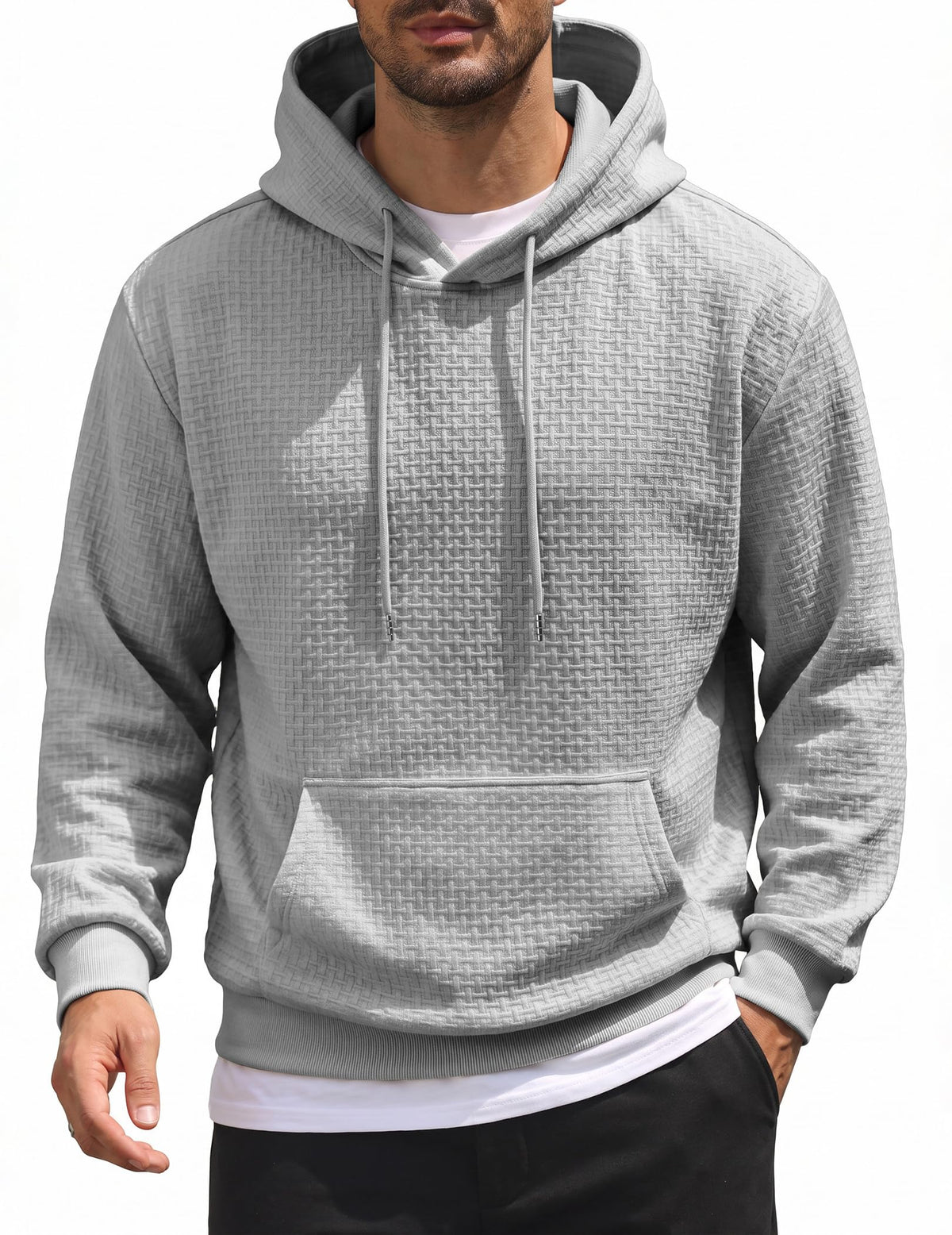 COOFANDY Men's Hoodie Pullover Casual Hooded Sweatshirt Kangaroo Pocket