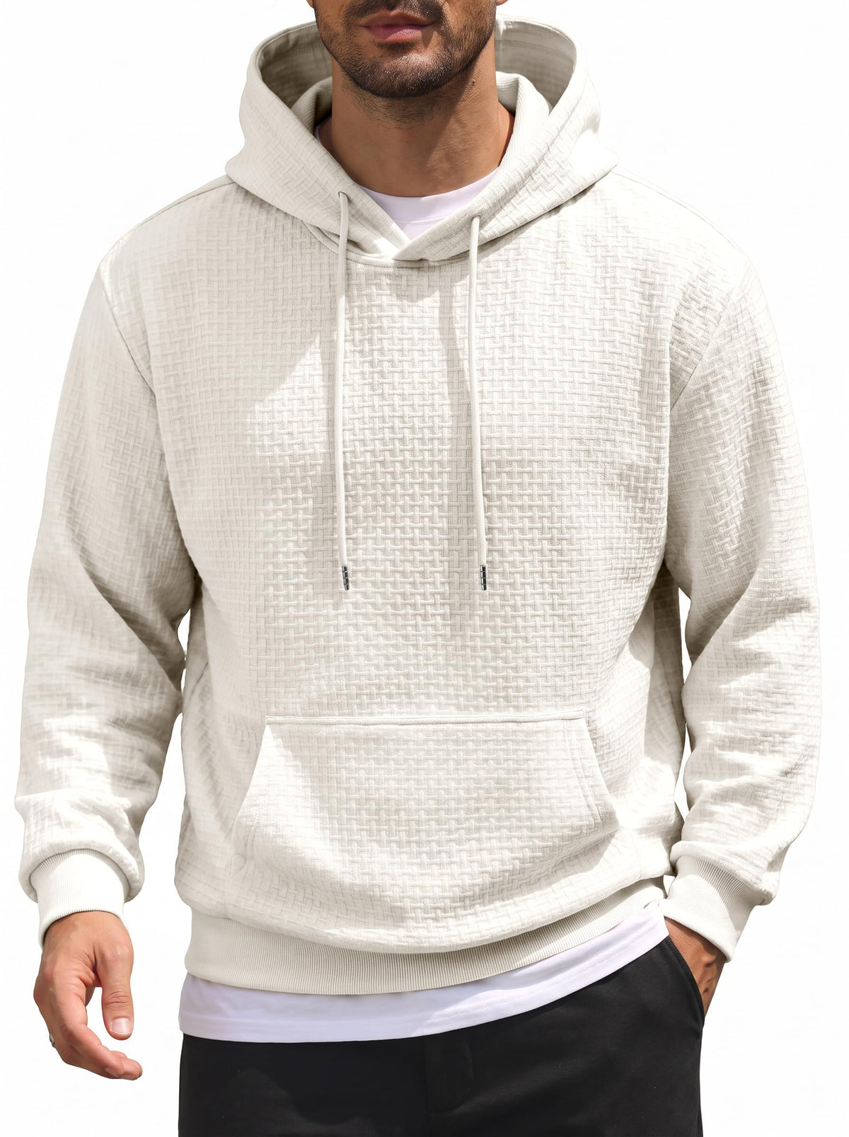 COOFANDY Men's Hoodie Pullover Casual Hooded Sweatshirt Kangaroo Pocket