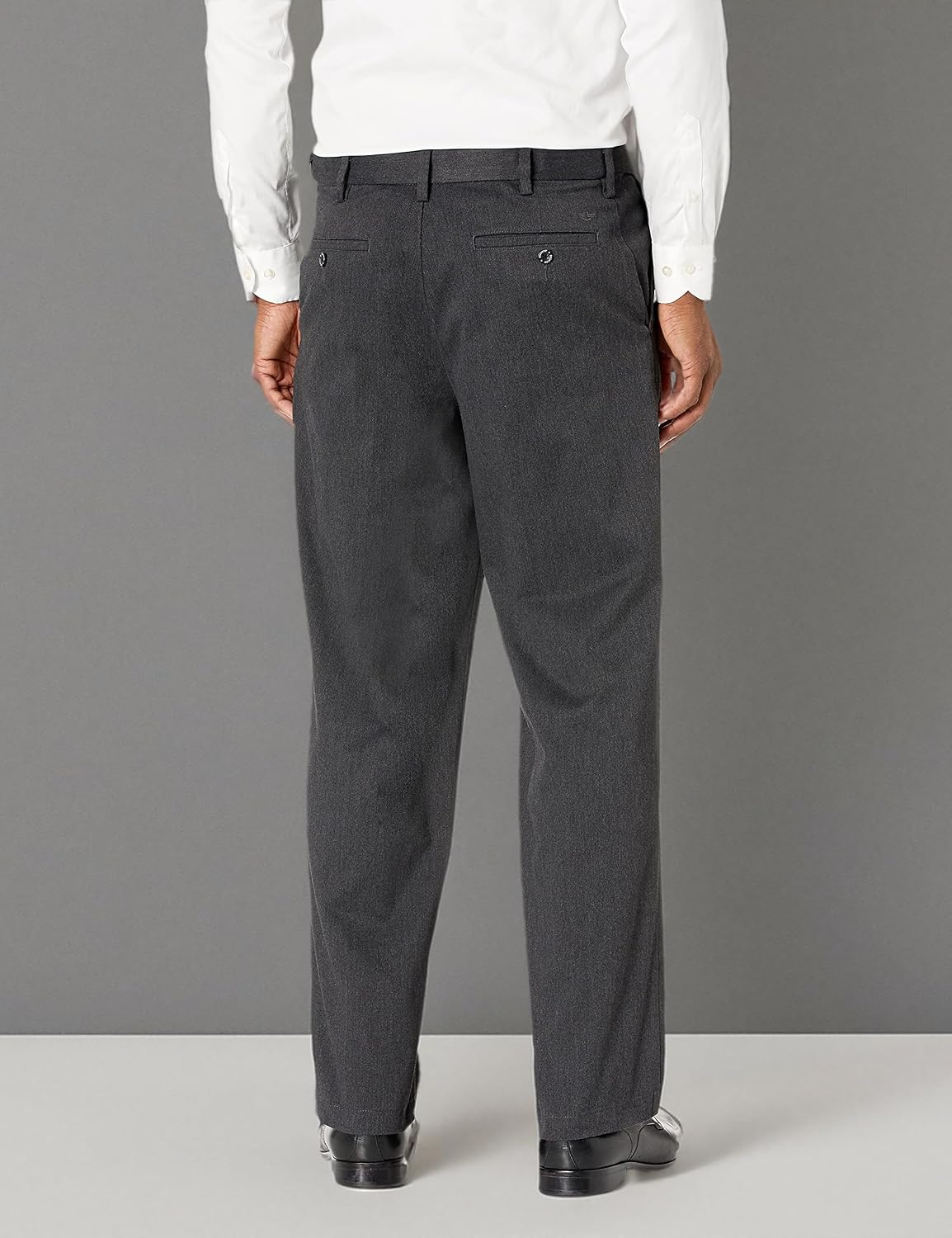 Dockers Men's Comfort Khaki Stretch Relaxed-fit Flat-Front Pant