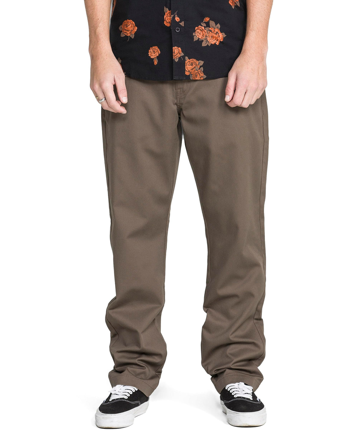 Volcom Men's V Monty Chino Pants– Casual Pants for Everyday Wear, Relaxed Fit, Durable Fabric