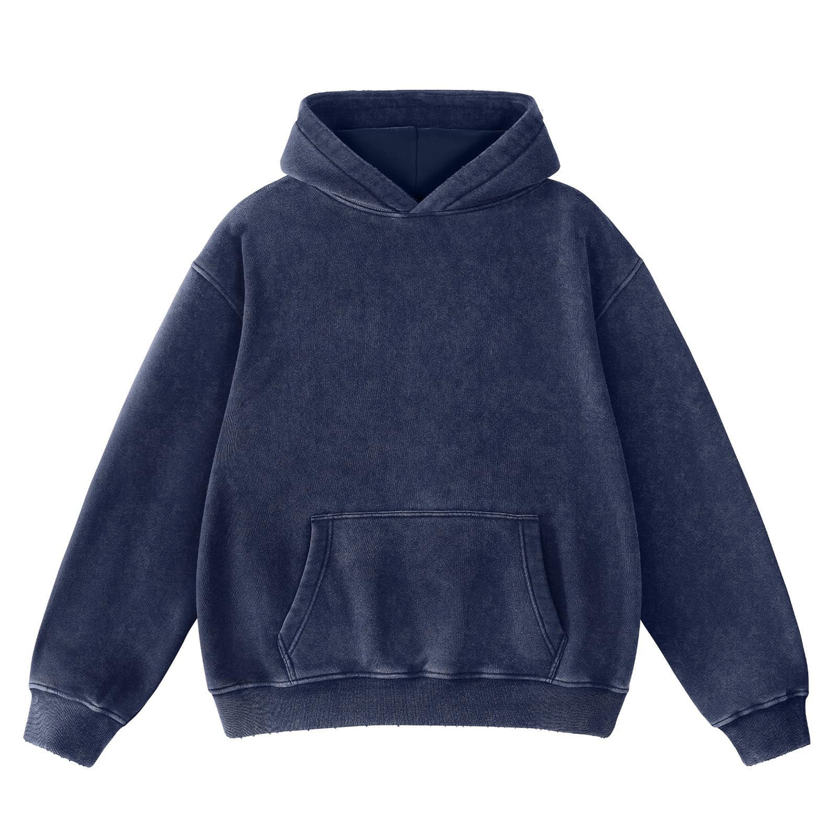 FAIABLE Mens Hoodies Oversized Unisex Acid Wash Hoodie Heavyweight Fleece Vintage Cotton Sweatshirt Men Women Streetwear