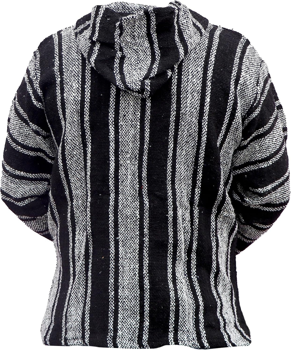Del Mex Mexican Baja Hoodie Hippie Surf Poncho Sweater Sweatshirt Pullover Jerga