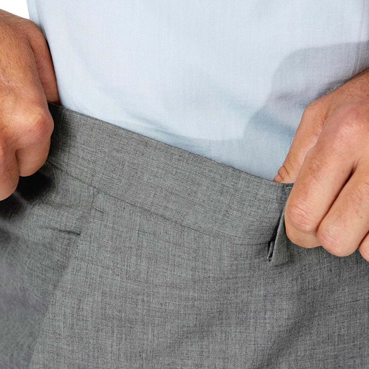 Haggar Men's Haggar Men’s Jmh 4-Way Stretch Slim Fit Flat Front Dress Pant